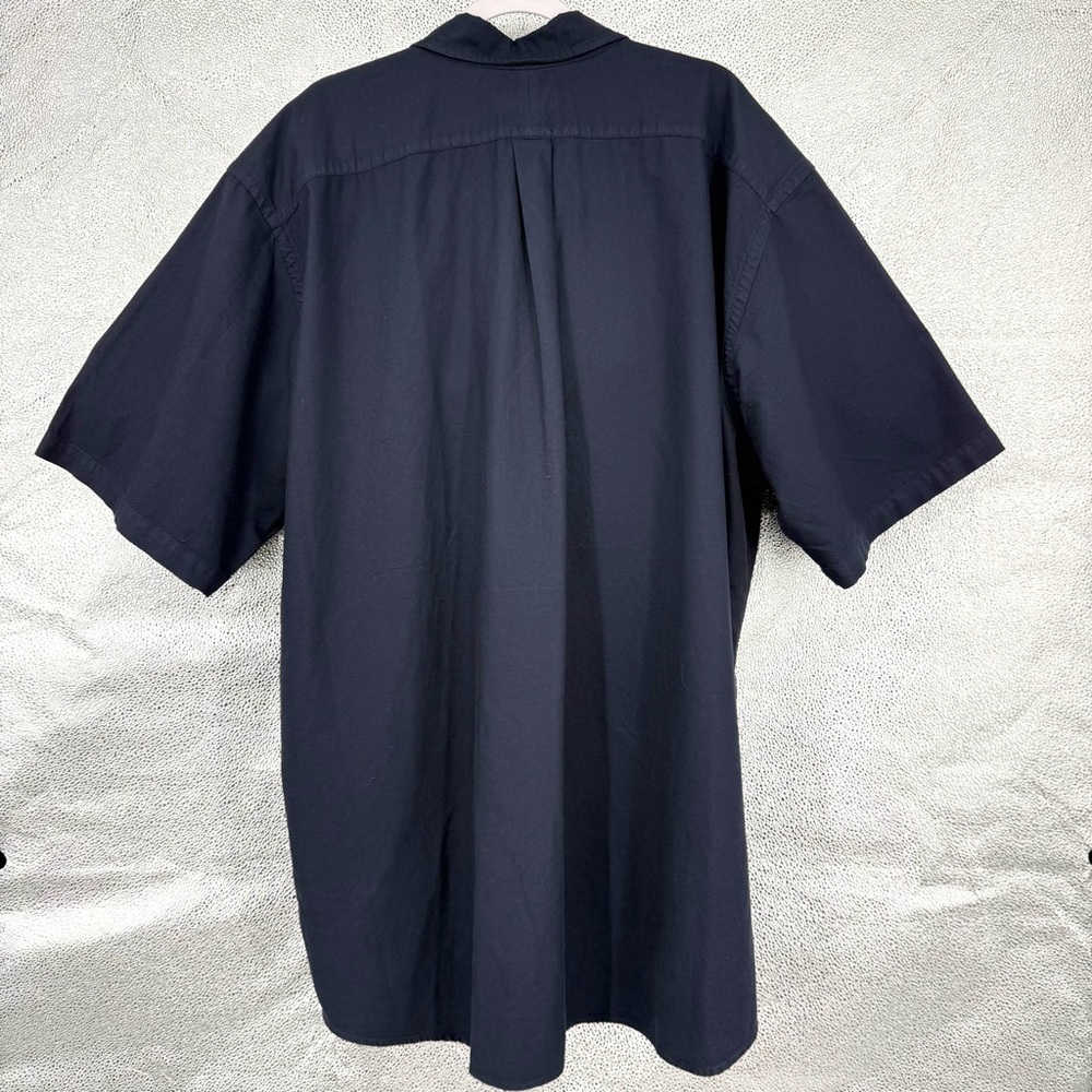 NWT Polo Ralph Lauren Navy Short Sleeve Button Down Shirt Men’s 3XLT Big & Tall - Picture 13 of 16